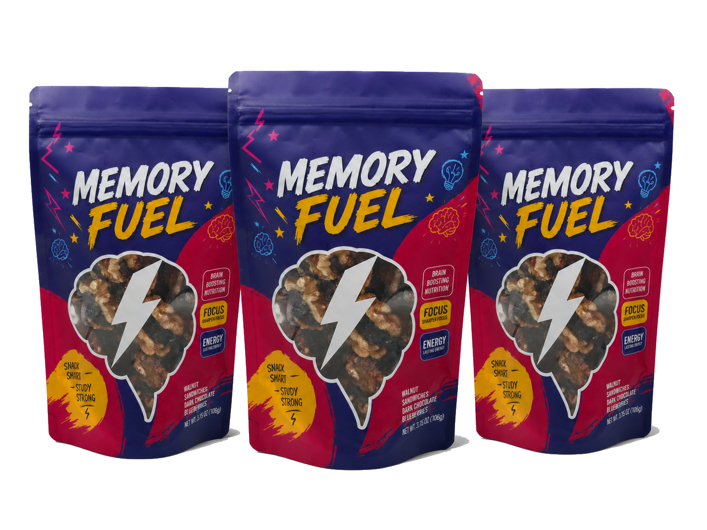 Memory Fuel Lock-In three-pouch supply